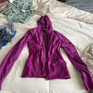 lululemon athletica Magenta Hooded Jacket
